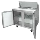 MoTak MST-36-X 36 1/4" Sandwich/Salad Prep Table w/ Refrigerated Base, 115v thumbnail 6