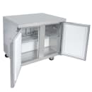 MoTak MUF-36-X 36 1/4" Undercounter Freezer w/ (2) Sections & (2) Doors, 115v thumbnail 2