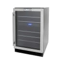 MoTak MXW-170WE 23 4/5" One Section Wine Cooler w/ (2) Zones - 51 Bottle Capacity thumbnail 2