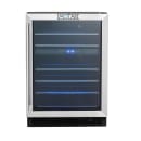 MoTak MXW-170WE 23 4/5" One Section Wine Cooler w/ (2) Zones - 51 Bottle Capacity thumbnail 3