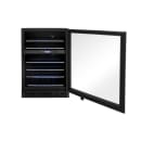 MoTak MXW-170WE 23 4/5" One Section Wine Cooler w/ (2) Zones - 51 Bottle Capacity thumbnail 5