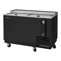 eQuipped 50" Forced Air Bottle Cooler - Holds (396) 12 oz Bottles, Black, 115v (VRBC50) thumbnail 2