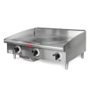 Toastmaster TMGM36 36" Gas Griddle w/ Manual Controls - 3/4" Steel Plate, Convertible thumbnail 4