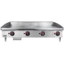 Toastmaster TMGM48 48" Gas Griddle w/ Manual Controls - 3/4" Steel Plate, Convertible thumbnail 3