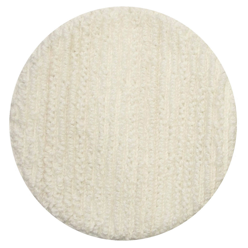Bissell 437.051 12" Polish Pad for BGEM8500 & BGEM9000, White