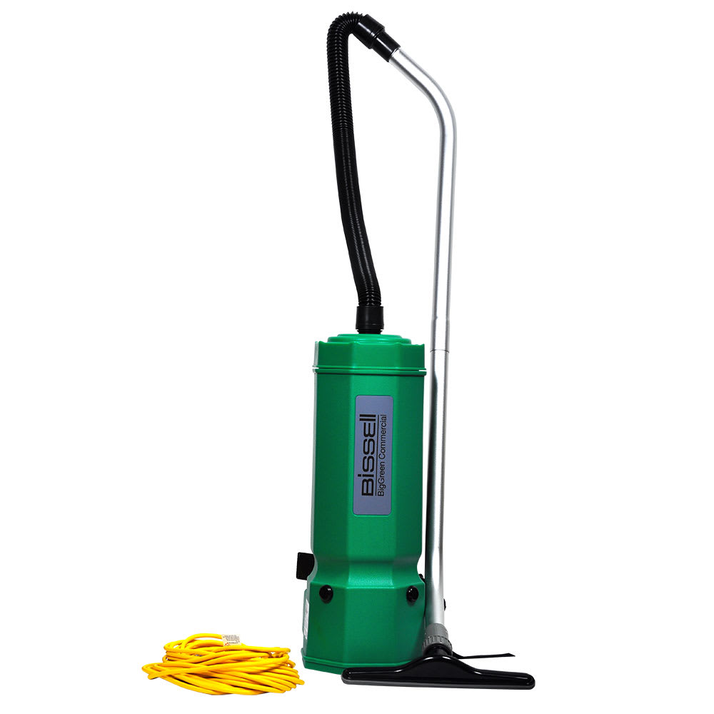 Bissell BG1001 10 qt Advance Filtration Backpack Vacuum w/ 8 Piece Tool Kit - 1175 Watts, Green