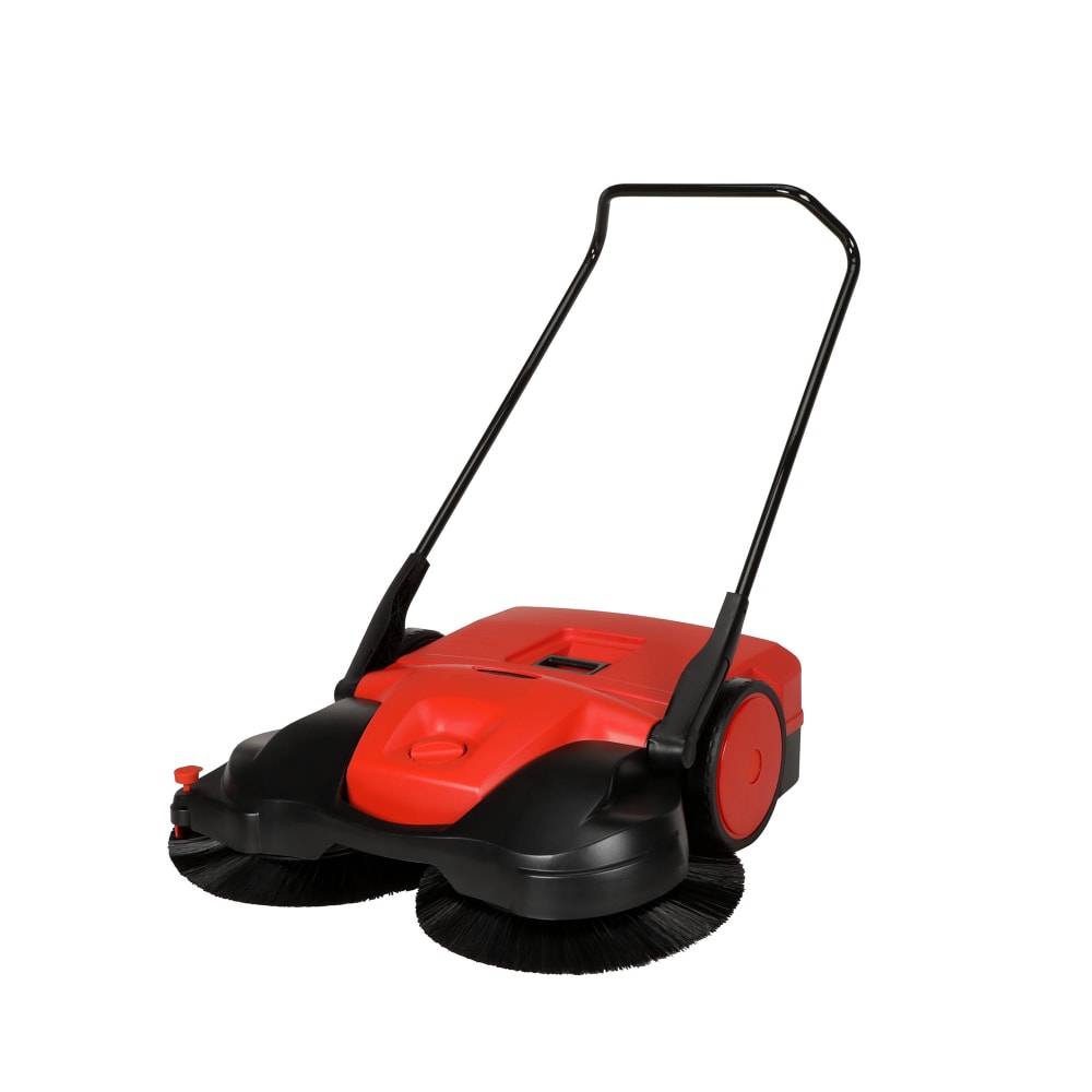 Bissell BG-497 38" Push-Power Deluxe Sweeper w/ (3) Brushes, Orange
