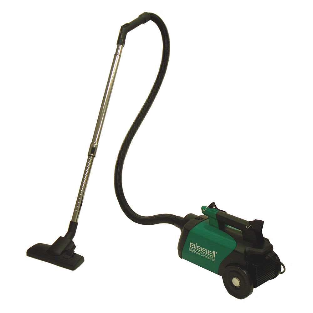 Bissell BGC3000 2 Liter Big Green Commercial Canister Vacuum w/ Attachments - 1080 Watts, Green