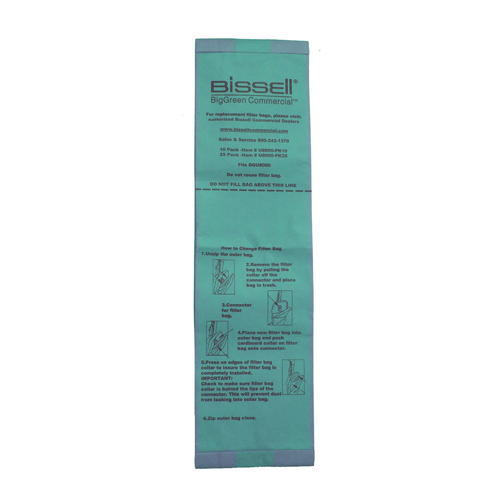 Bissell U8000-PK10 Replacement Bag for BGU8000EW