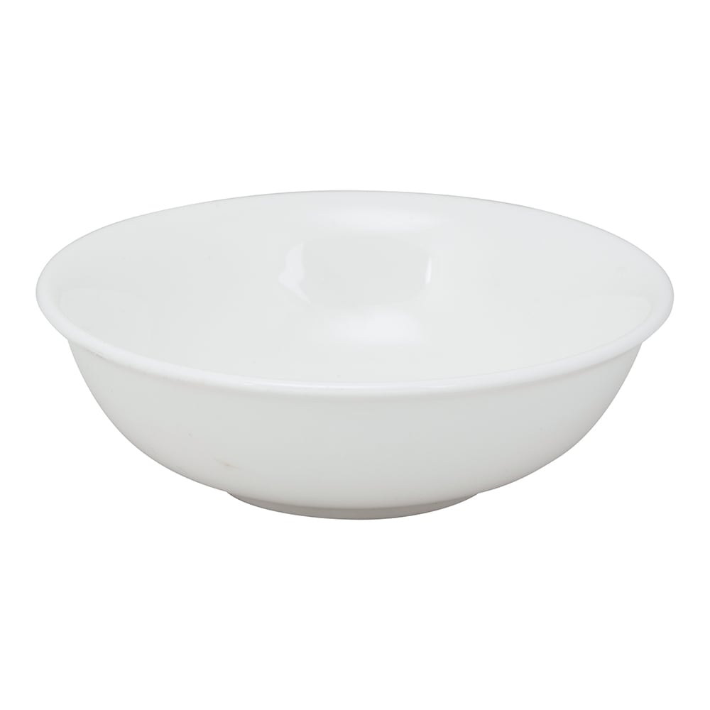 10 Strawberry Street 6 oz Round Bistro Fruit Dish - Porcelain, Bright White (BISTRO-14)