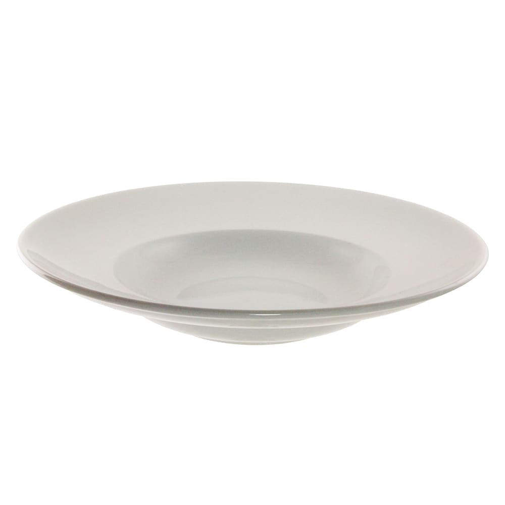 10 Strawberry Street 8 oz Round Bistro Soup Bowl - Porcelain, Bright White (BISTRO-3)