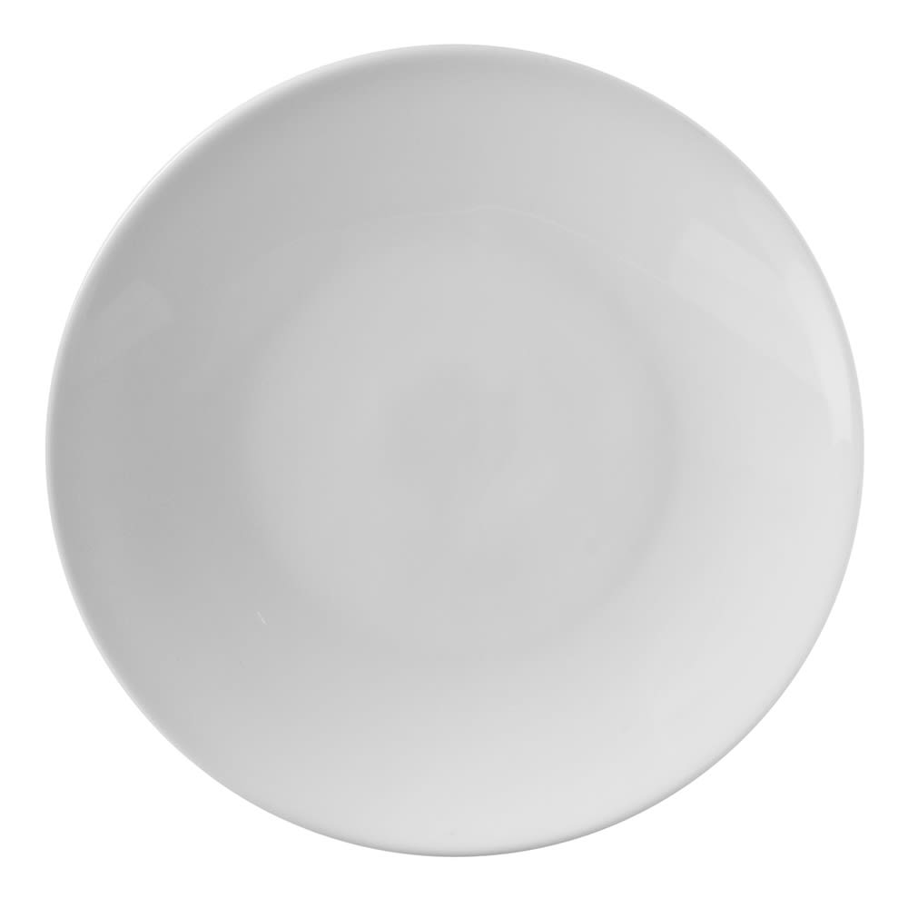 10 Strawberry Street 7 5/8" Round Classic Salad/Dessert Plate - Porcelain, White (CP0004)