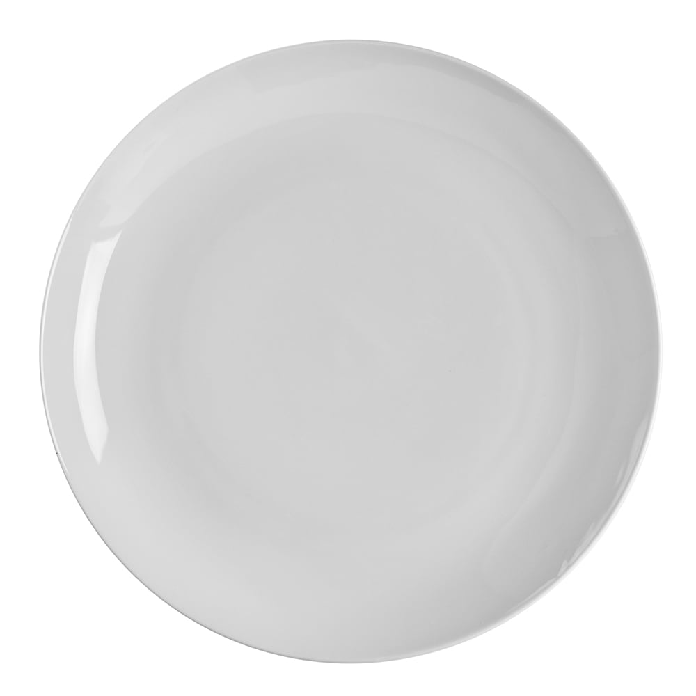 10 Strawberry Street 12" Round Classic Charger Plate - Porcelain, White (CP0024)