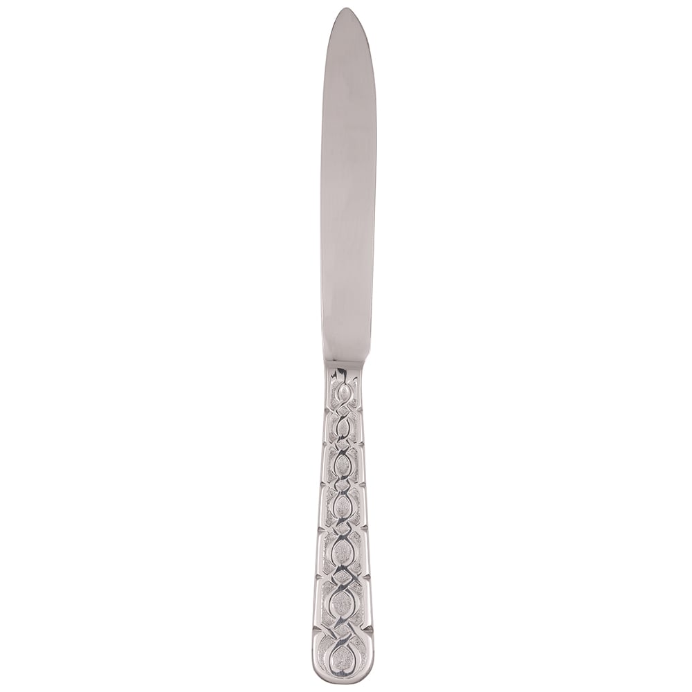 10 Strawberry Street 9 1/2" Dinner Knife with 18/0 Stainless Grade, Dubai Pattern (DUB-DK)