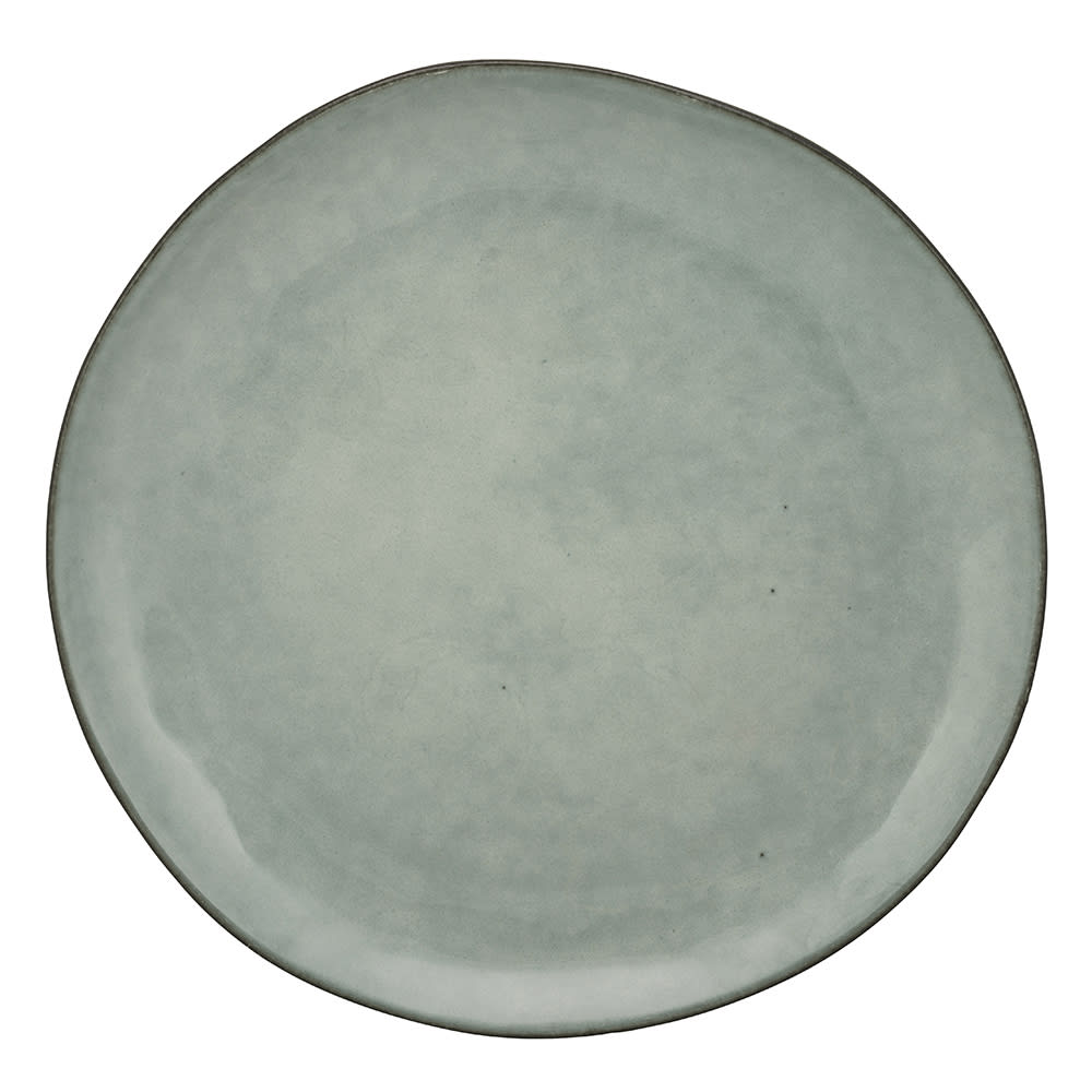 10 Strawberry Street 11" Round Firenza Dinner Plate - Porcelain, Blue (FRZ-1CP-BLU)