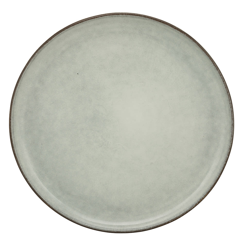 10 Strawberry Street 8" Round Firenza Salad Plate - Porcelain, Blue (FRZ-4CP-BLU)