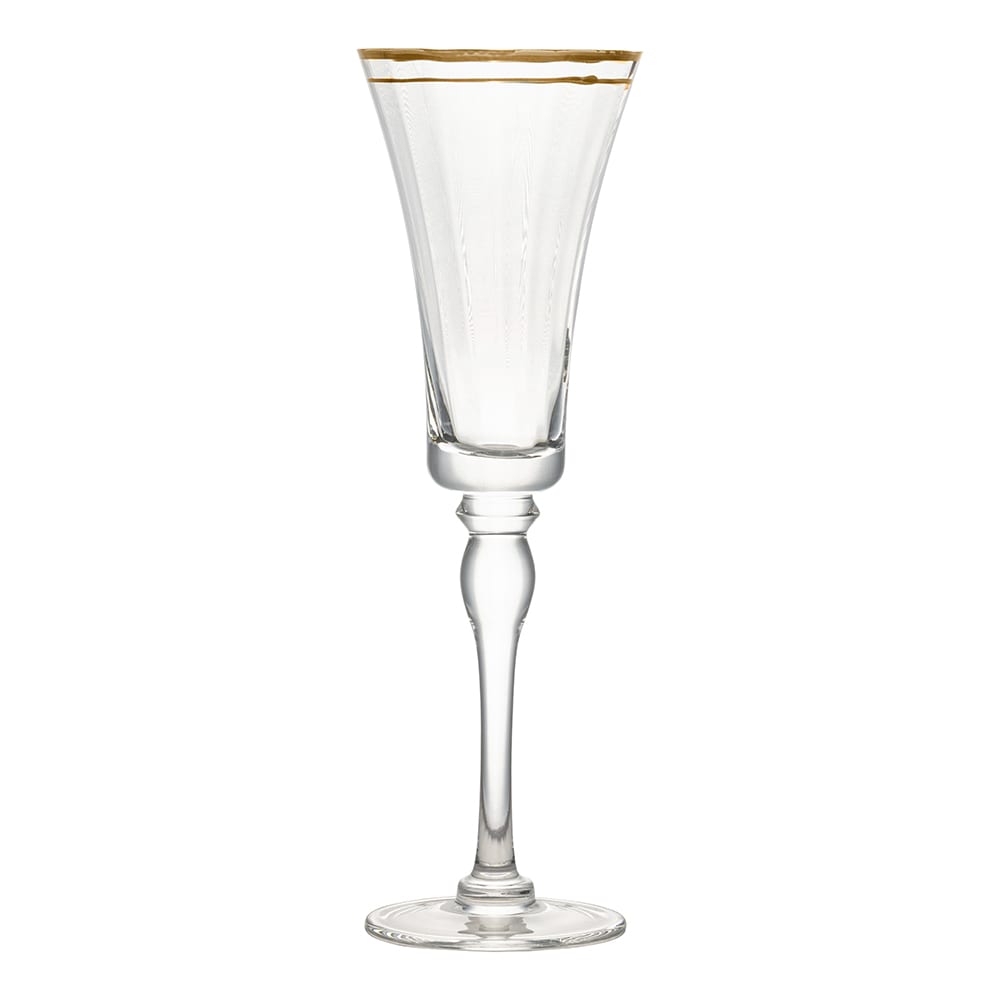 10 Strawberry Street 8 oz Kate Champagne Flute Glass (KATEG-FLUTE)