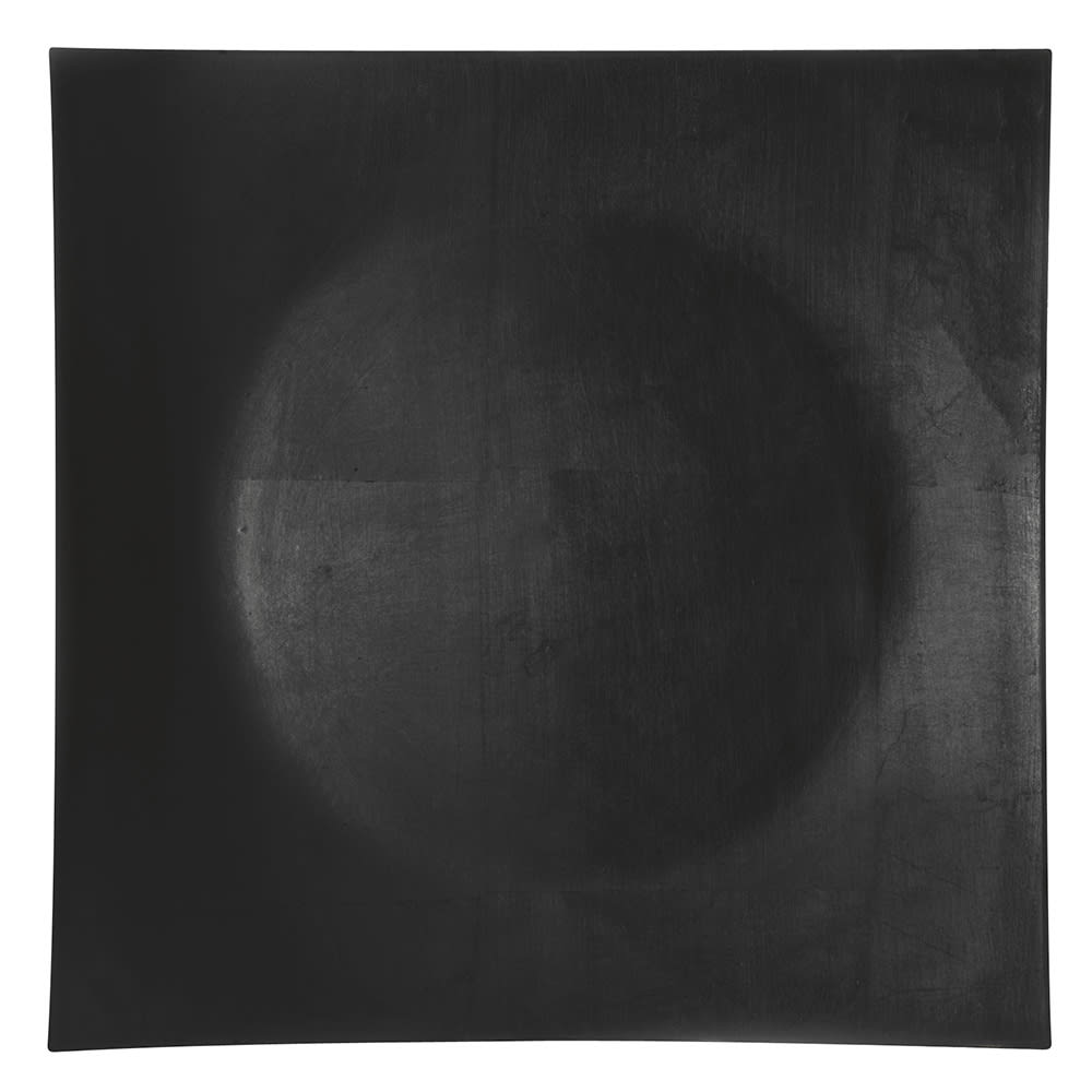 10 Strawberry Street 12" Square Charger Plate - Acrylic, Lacquer Black (LABLK-12SQ)