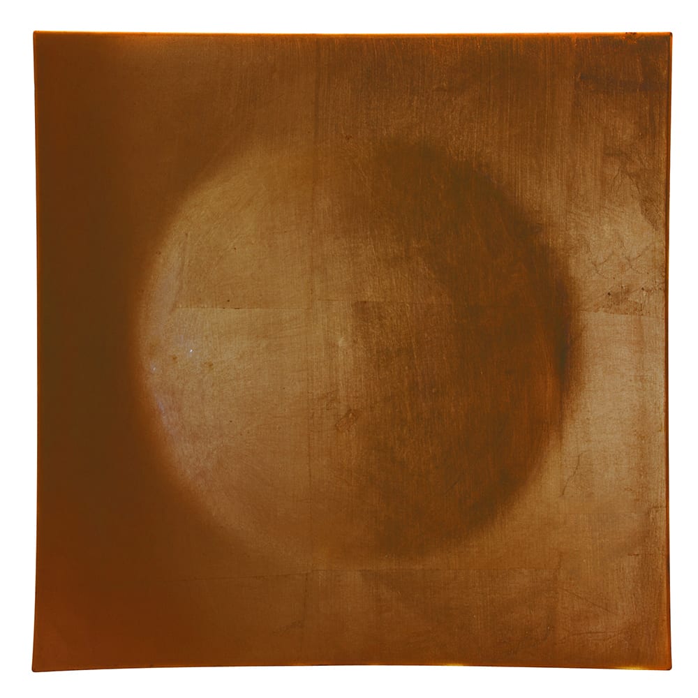 10 Strawberry Street 12" Square Charger Plate - Acrylic, Lacquer Copper (LACPR-12SQ)