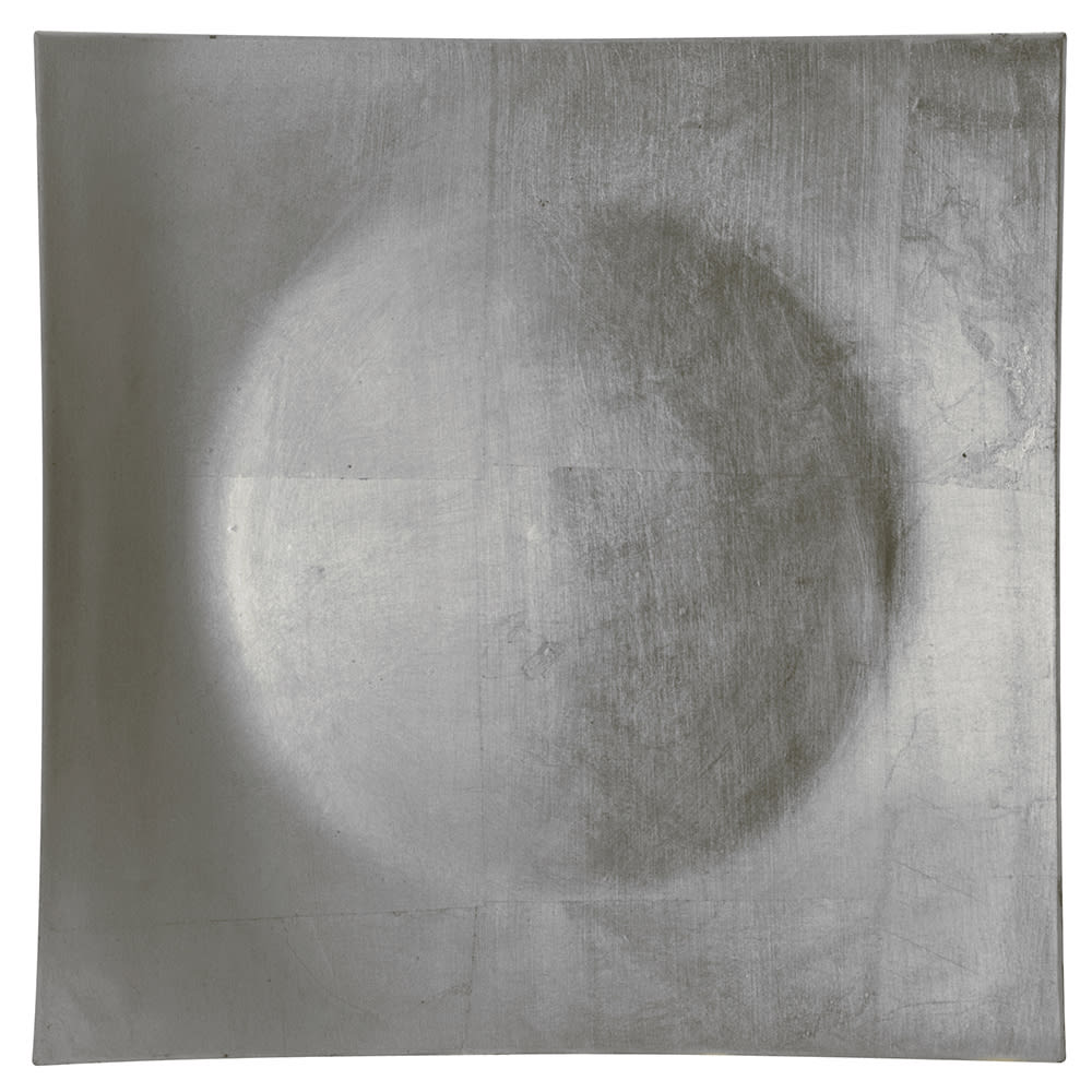 10 Strawberry Street 12" Square Charger Plate - Acrylic, Lacquer Silver (LAS-12SQ)