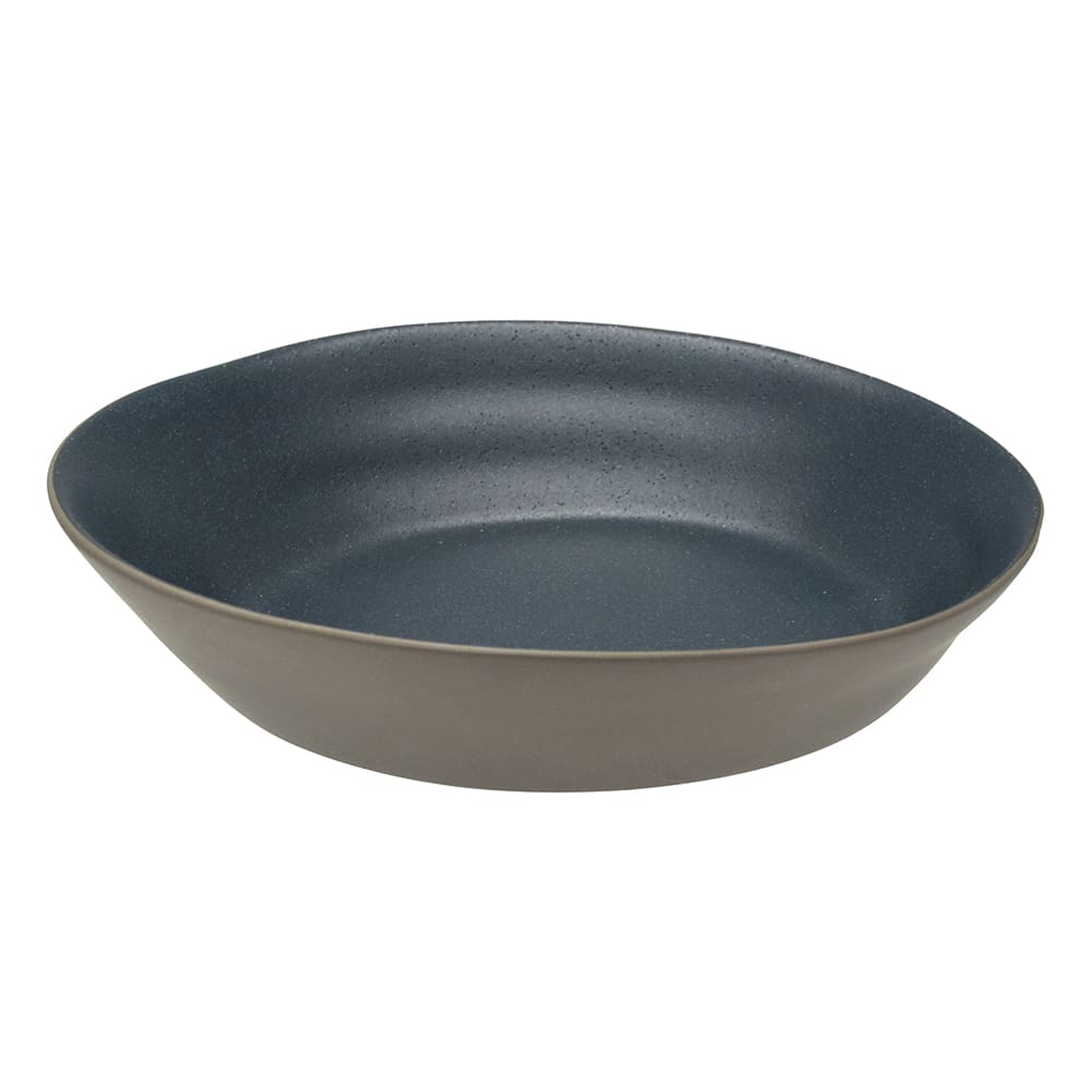 10 Strawberry Street 10 oz Round Matte Wave Soup Bowl - Ceramic, Black (RPPLE-BLKSOUP)