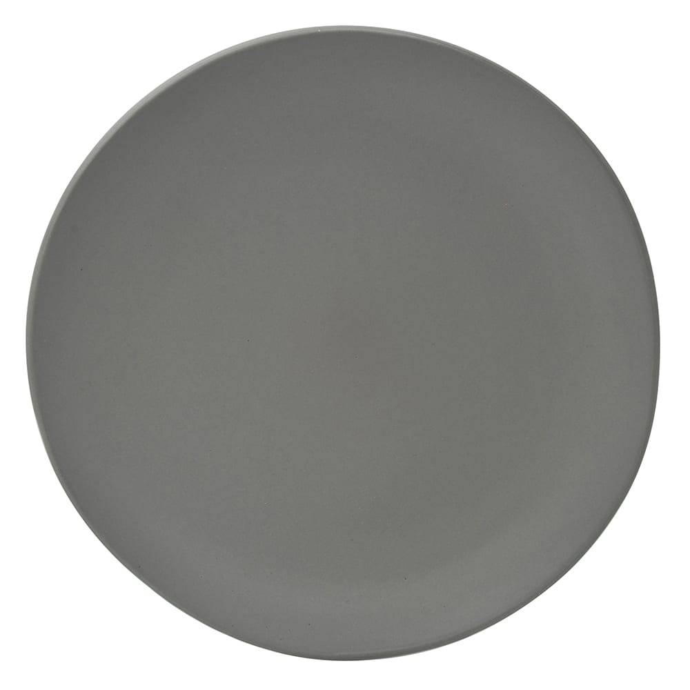 10 Strawberry Street 6 1/4" Round Matte Wave Bread & Butter Plate - Ceramic, Gray (RPPLE-GREYBB)