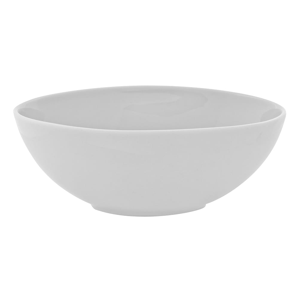 10 Strawberry Street 16 oz Oval Cereal Bowl - Porcelain, Royal White (RVL0007)