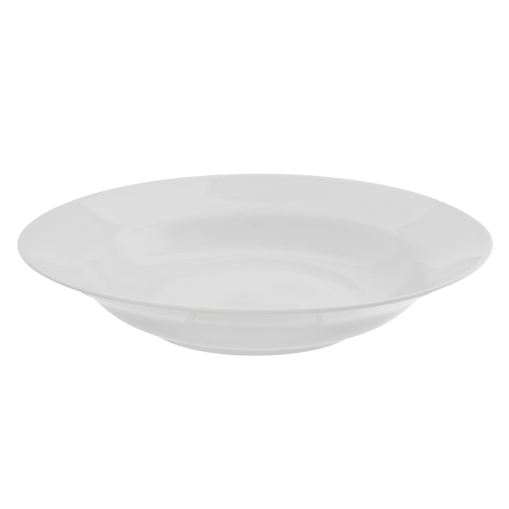 10 Strawberry Street 8 oz Round Rim Soup Bowl - Porcelain, Royal White (RW0003)