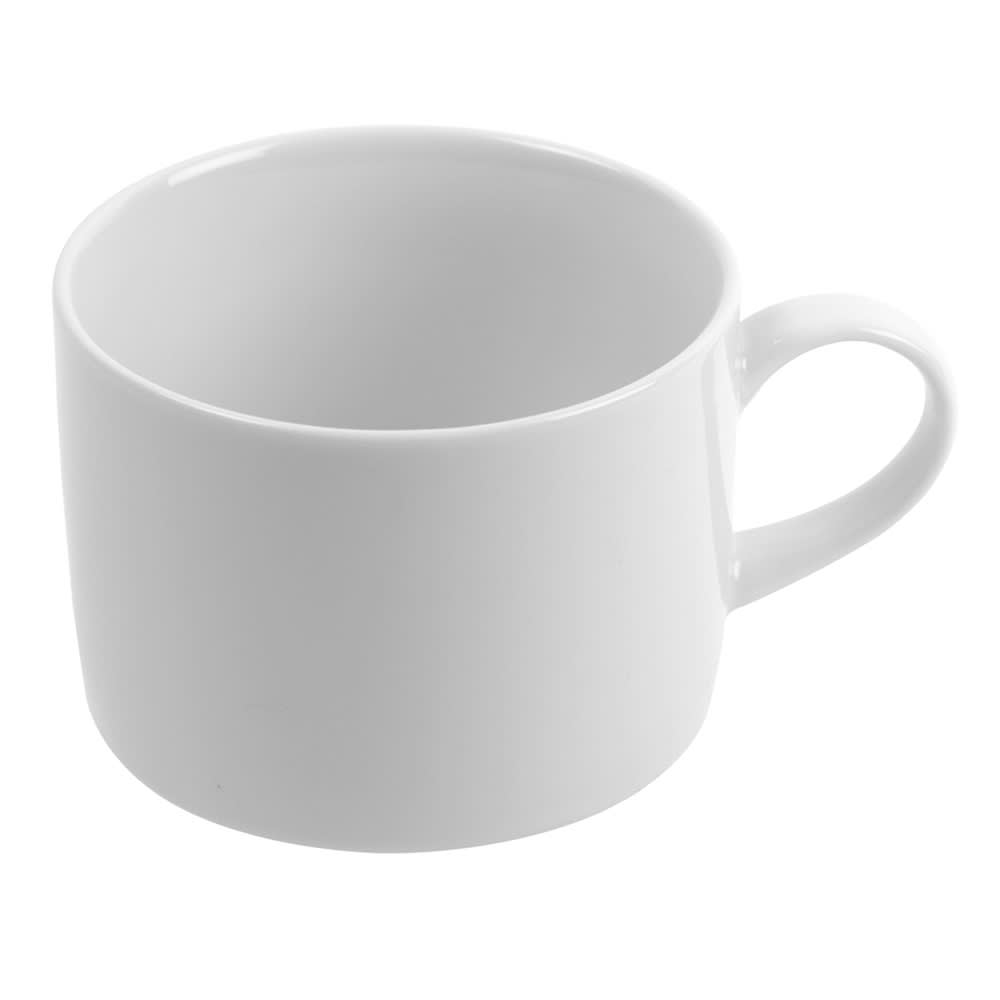 10 Strawberry Street 8 oz Royal White Can Cup, Porcelain (RW0009-C)