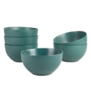 10 Strawberry Street 16 oz Round Wazee Matte Cereal Bowl - Stoneware, Emerald Green (WM-7-EMGRN-6) thumbnail 2