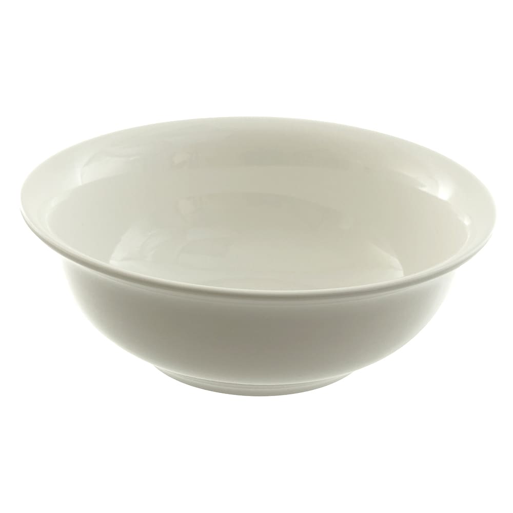 10 Strawberry Street 112 oz Round Serving Bowl - Porcelain, White (WTR-12BOWL)