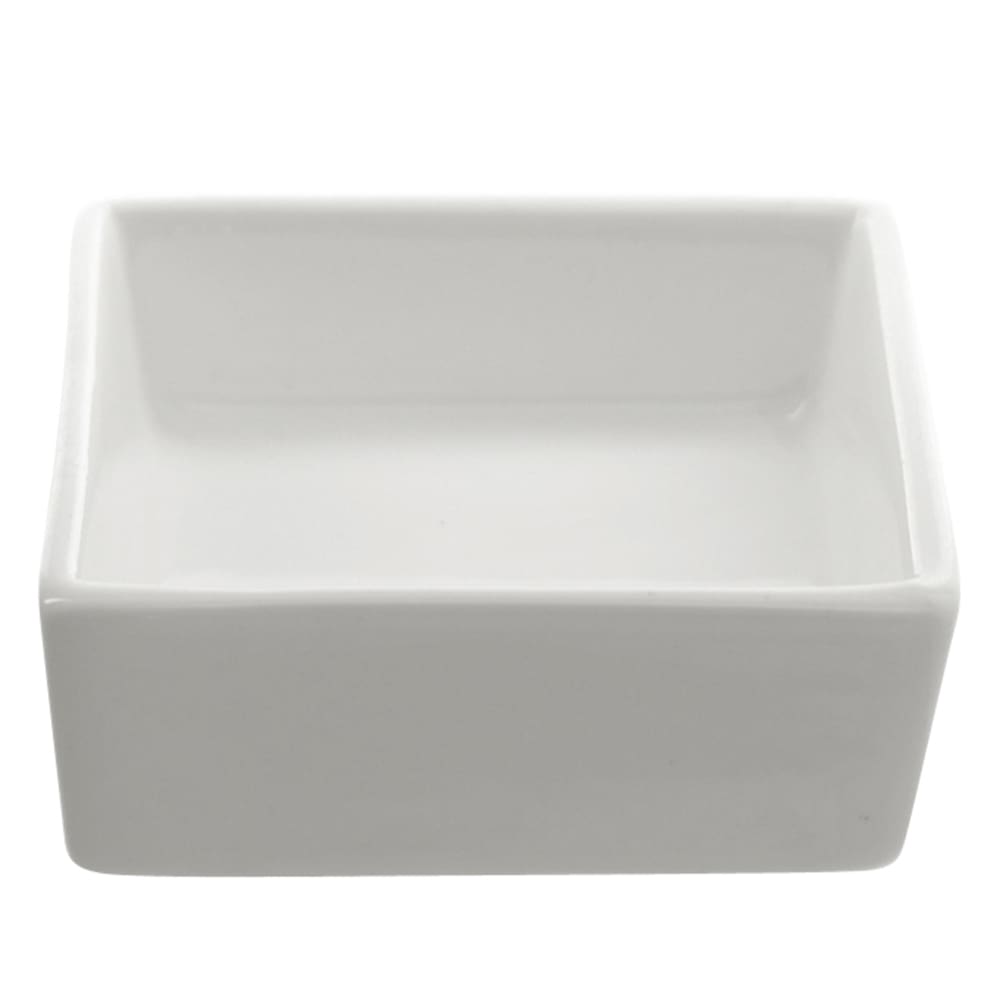10 Strawberry Street 1 oz Sauce Dish - Porcelain, White (WTR-35SQ)