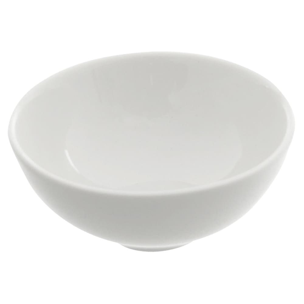 10 Strawberry Street 2 oz Sauce Dish - Porcelain, White (WTR-3FTDSAU)