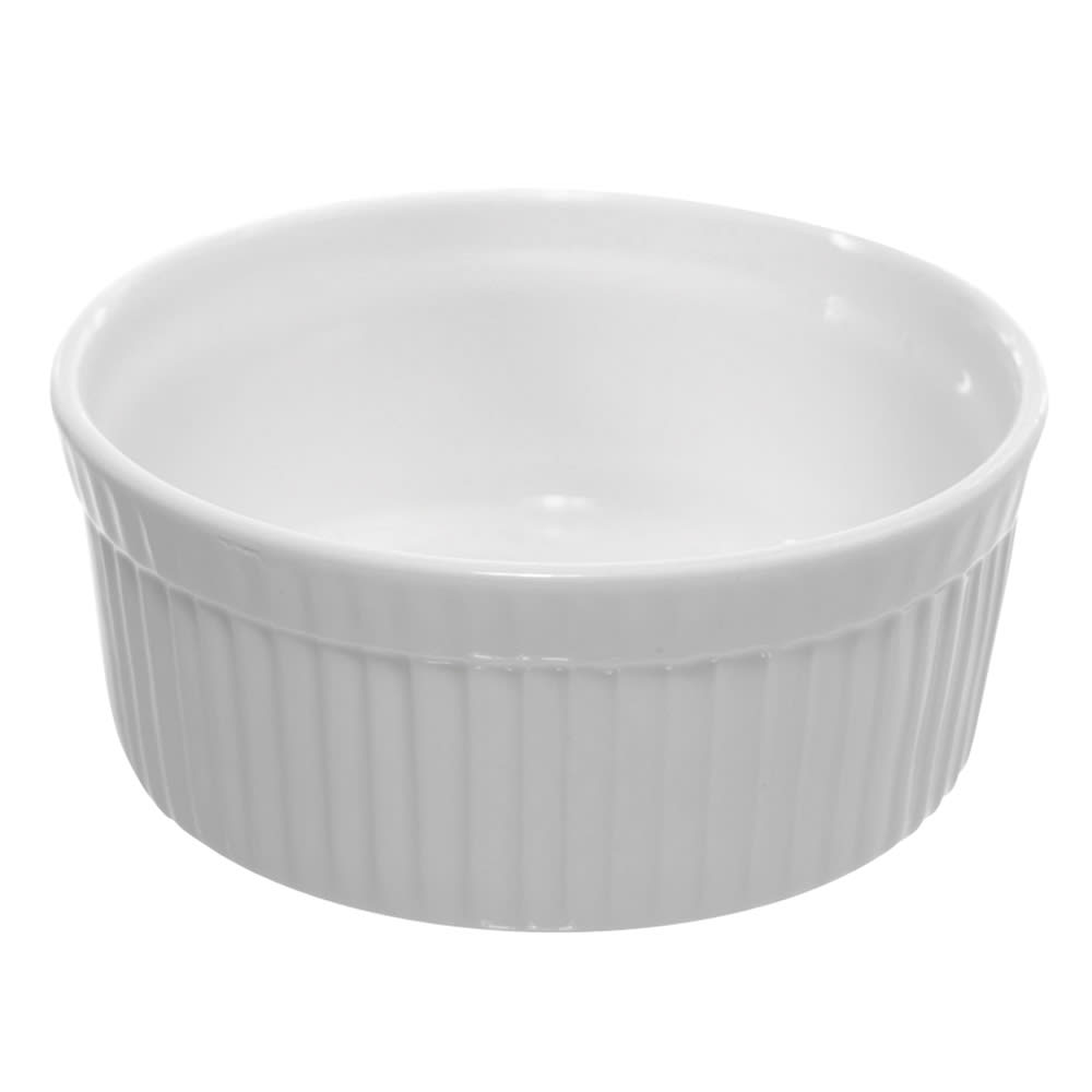10 Strawberry Street 10 oz Ramekin - Porcelain, White (WTR-45SUF)
