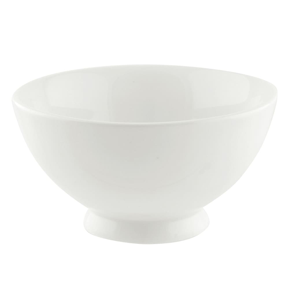 10 Strawberry Street 8 oz Round Rice Bowl - Porcelain, White (WTR-4FTDBWL)