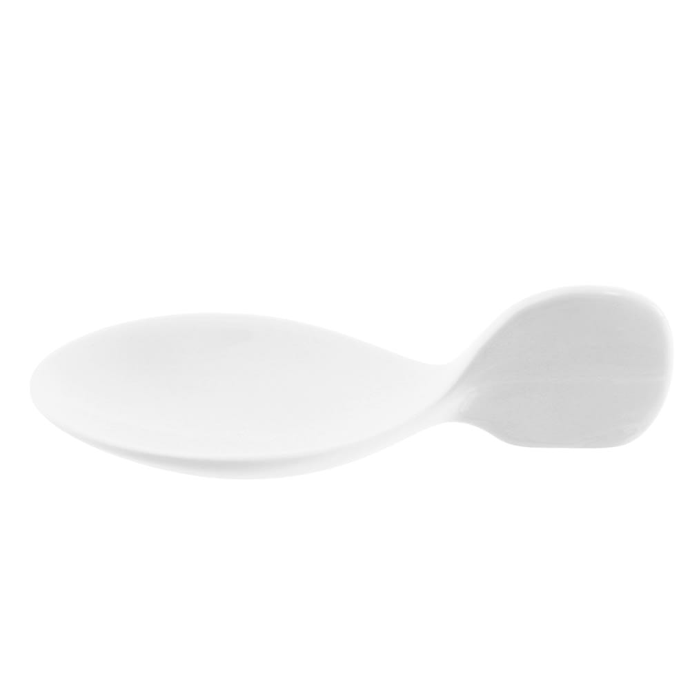 10 Strawberry Street 4" Whittier Spoon - Porcelain, White (WTR-4TBSPOON)