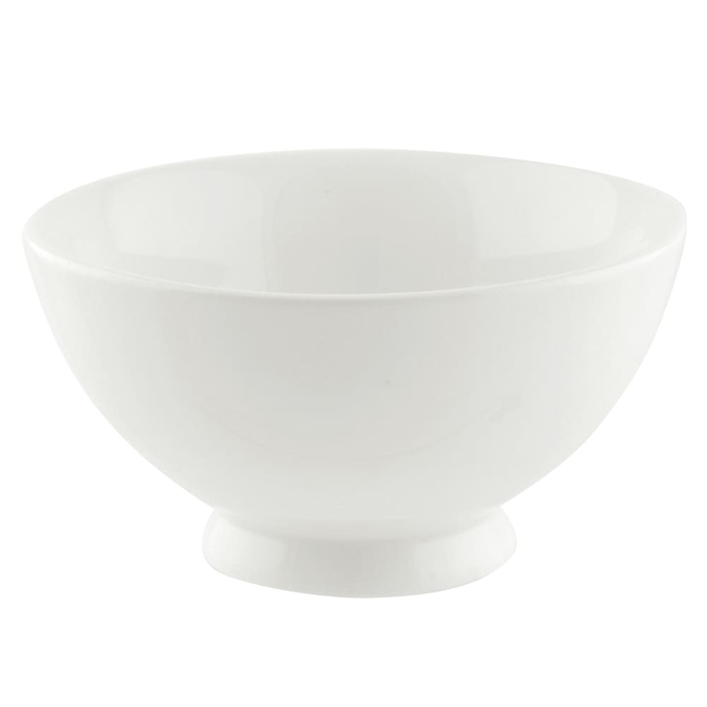 10 Strawberry Street 9 oz Round Rice Bowl - Porcelain, White (WTR-5FTDBWL)