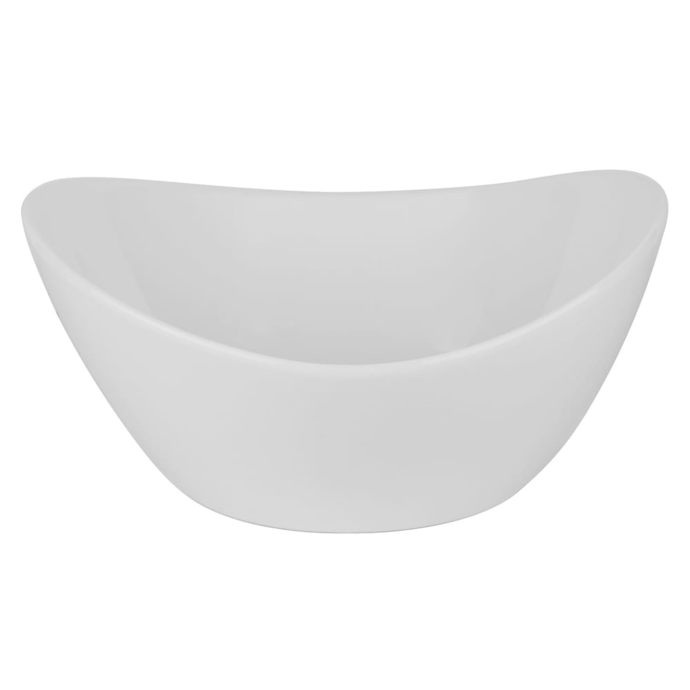 10 Strawberry Street 32 oz Oval Whittier Bowl - Porcelain, White (WTR-8CNTRBWL)