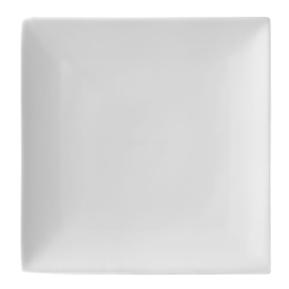 10 Strawberry Street 8 1/8" Square Salad/Dessert Plate - Porcelain, White (WTR-8CPSQ)