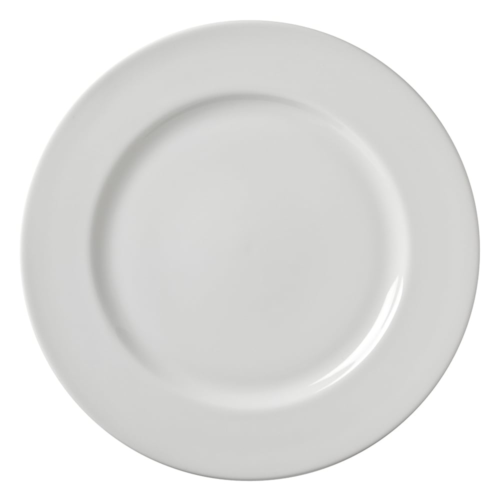 10 Strawberry Street 10 1/2" Round Z Ware White Dinner Plate - Porcelain, White (ZW-1)