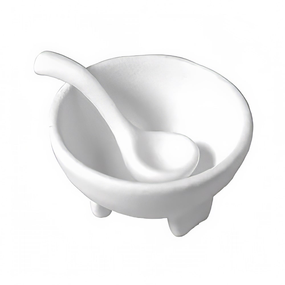 Bugambilia 6 3/4 oz Molcajete - Resin Coated Aluminum, Granite Black (MJS01GB)