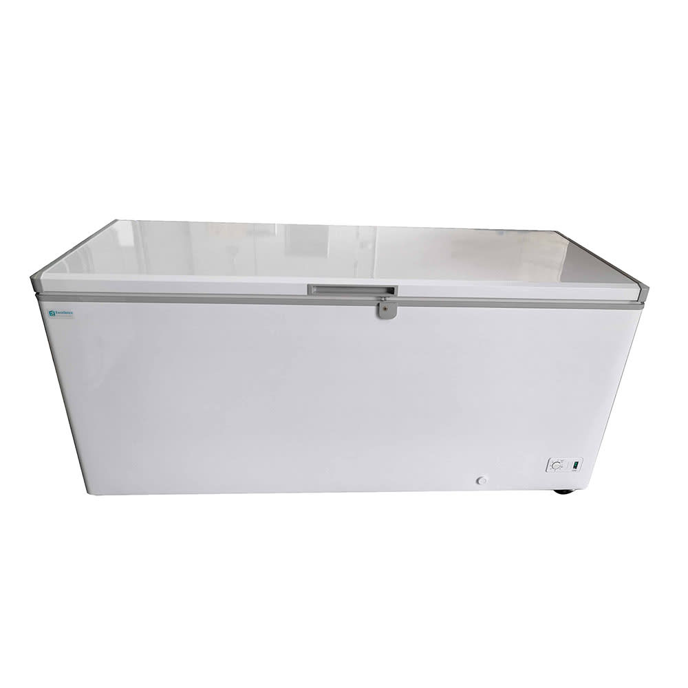 Excellence Industries 59 1/2" Mobile Chest Freezer w/ (1) Basket - White, 115v (BD-16)