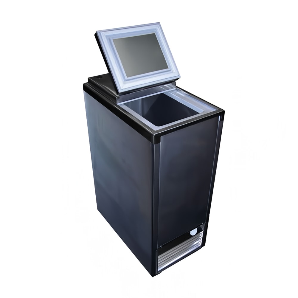 Excellence Industries 25 3/8" Stand Alone Ice Cream Freezer w/ 4 Tub Capacity, 115v (FT-4)