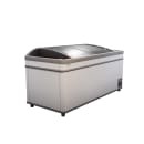 Excellence Industries 73 1/2" Stand Alone Ice Cream Island Merchandiser - White, 115v (HR-18) thumbnail 3