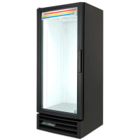 Excellence Industries 25 5/8" VR Series One Section Glass Door Merchandiser - (1) Right Hinge Door, Black, 115v (VR-12HC) thumbnail 4