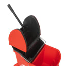 ACA Enterprises 35 qt Knuckle Buster® Dual Mop Bucket Combo - Down Press Wringer, Plastic, Yellow (92224983) thumbnail 3