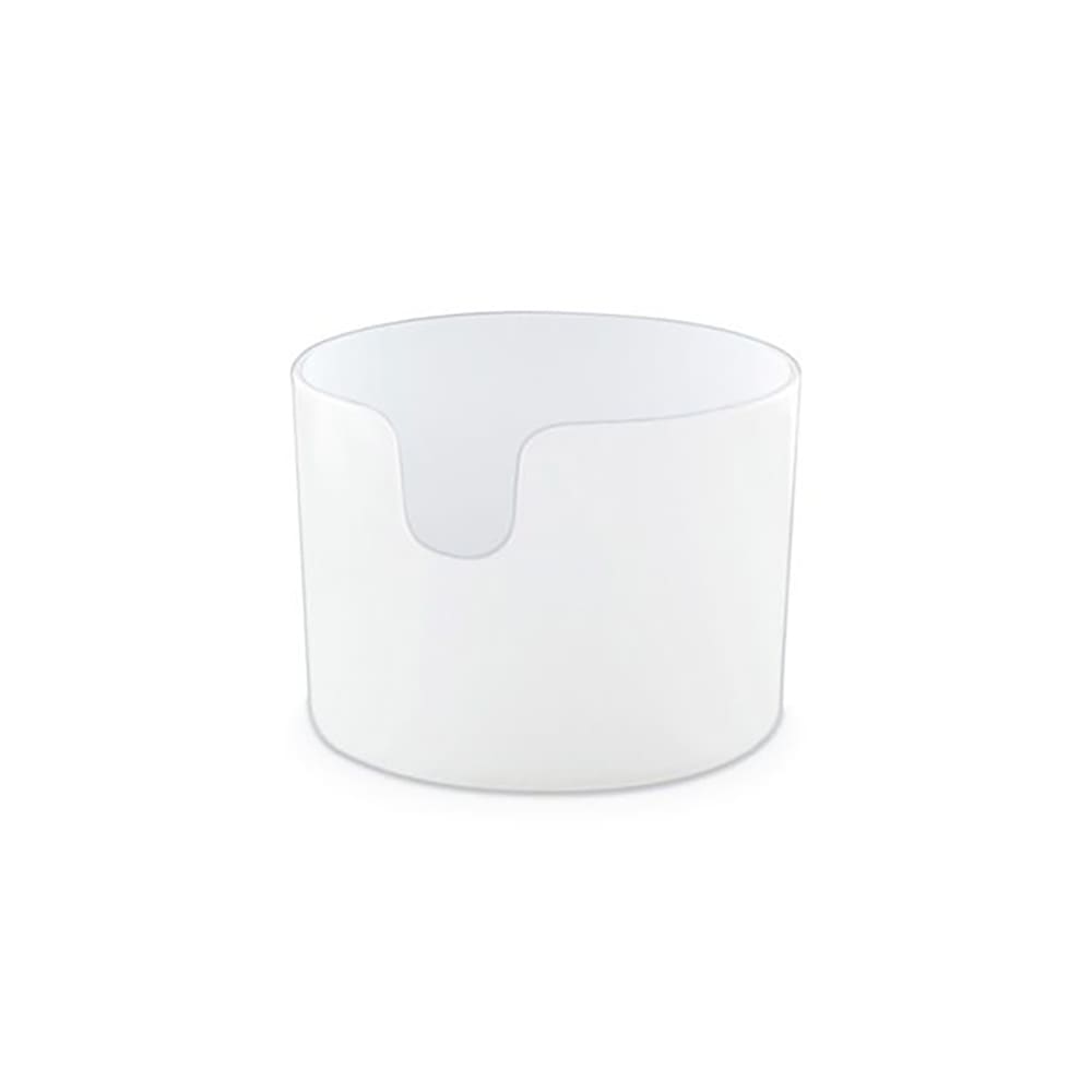 Front of the House 5" Drinkwise® Pitcher Base - Plastic, White (API005CLT22)