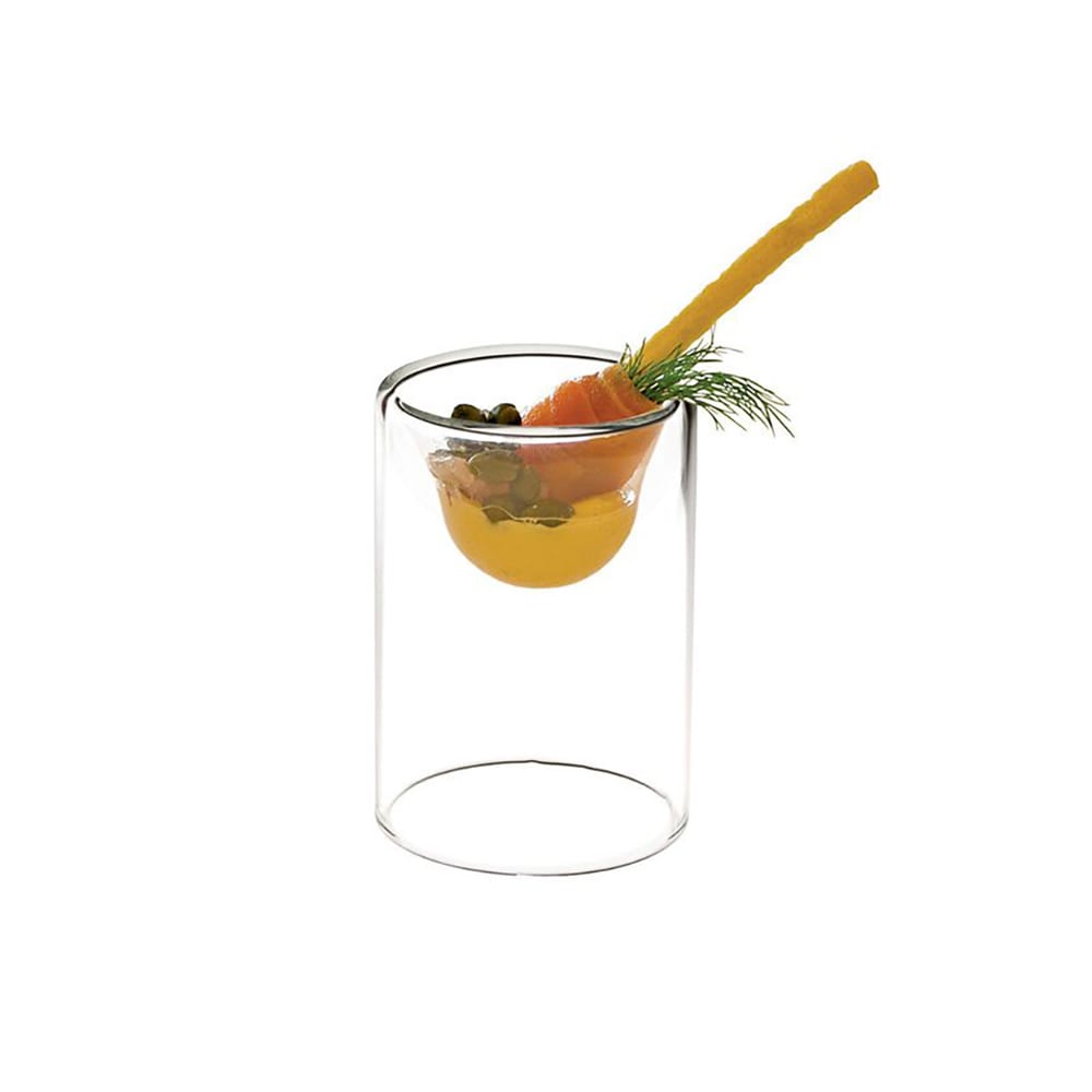 Front of the House 2 oz Round Sampler™ Shot Glass - Glass (ASA000CLG22)