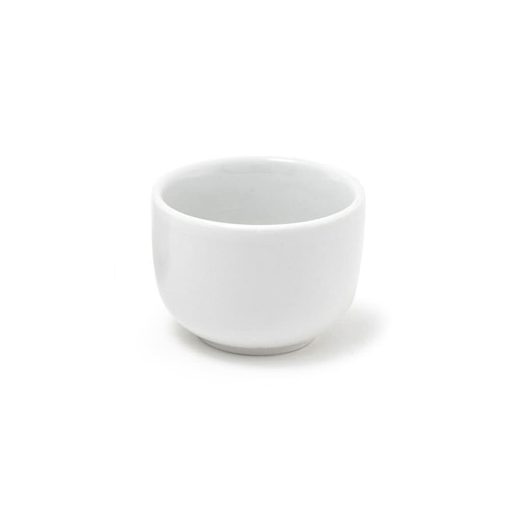 Front of the House 2 oz Round Catalyst Ramekin - Porcelain, White (ASC009WHP23)