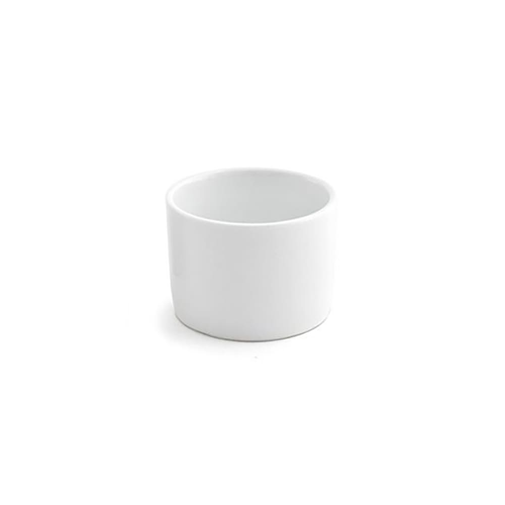 Front of the House 2 oz Round Ramekin - Porcelain, White (ASC012WHP13)
